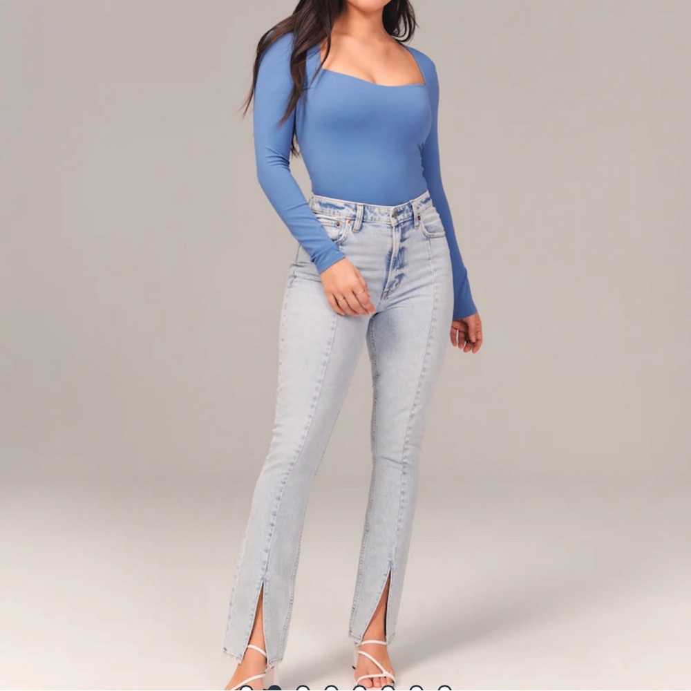Abercrombie Curve Love High Rise Skinny Jean size 29/8-S